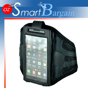 Black sports armband case - black,